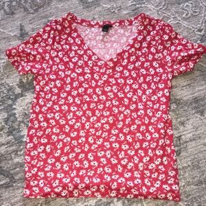Ann Taylor Floral T shirt